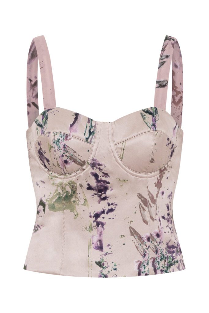 Floral Corset Top