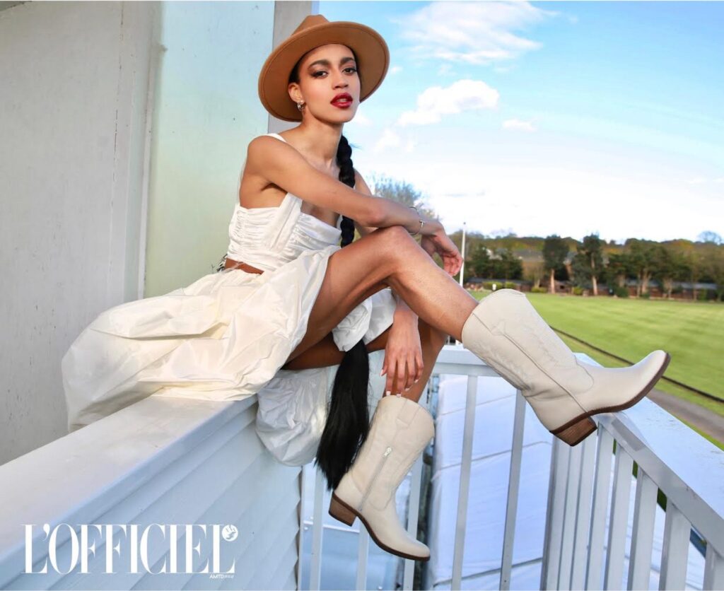 Lady Paris Smith In L’Officiel Brasil