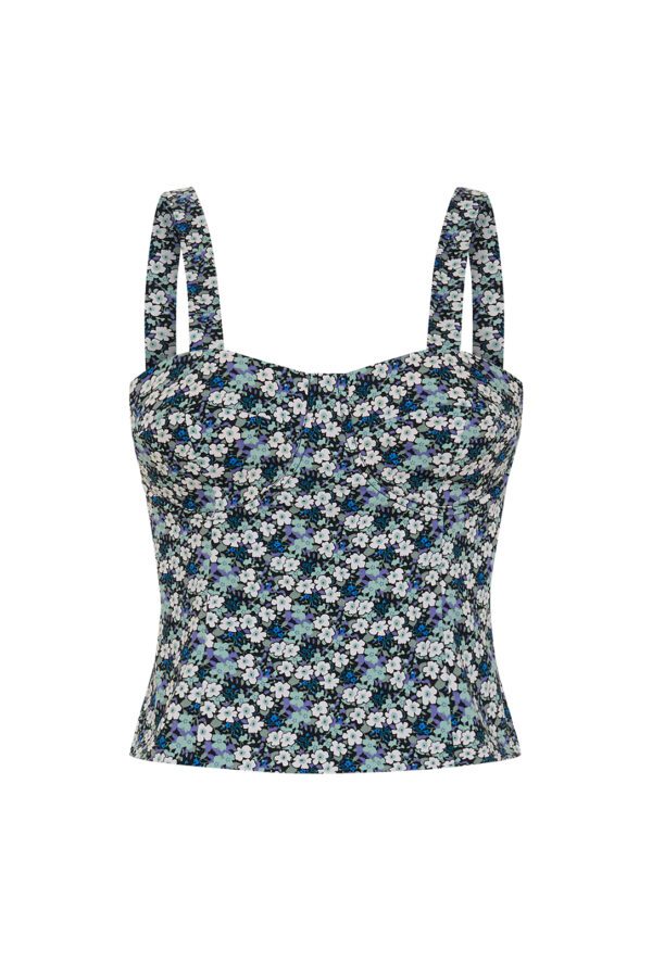 Ready-to-Wear Ditsy Floral Corset Top