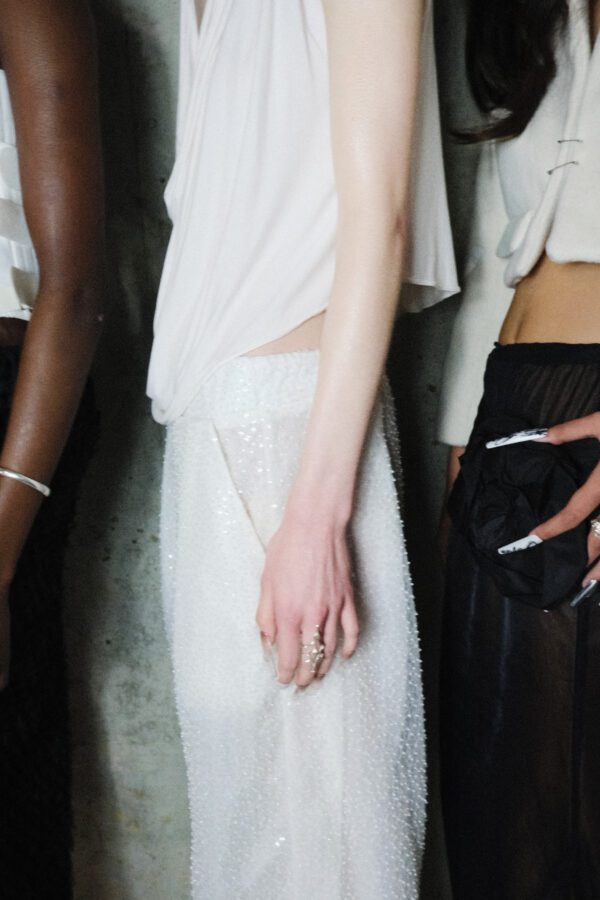 Beaded Lace Trousers - Image 6