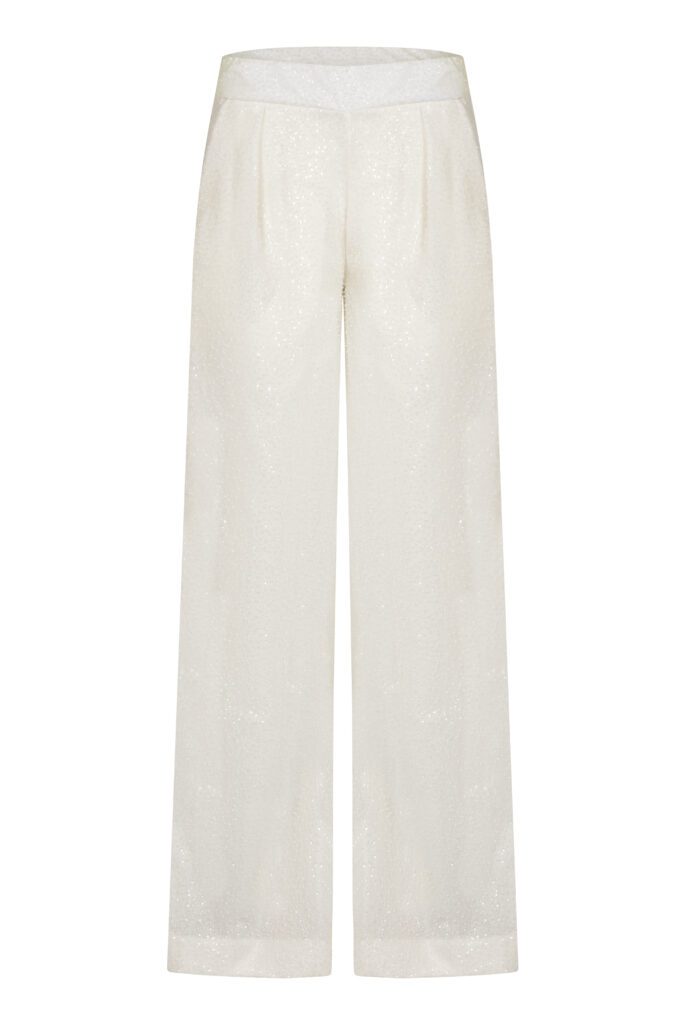 Beaded Lace Trousers